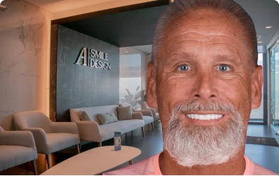 senior man at A1 smile design