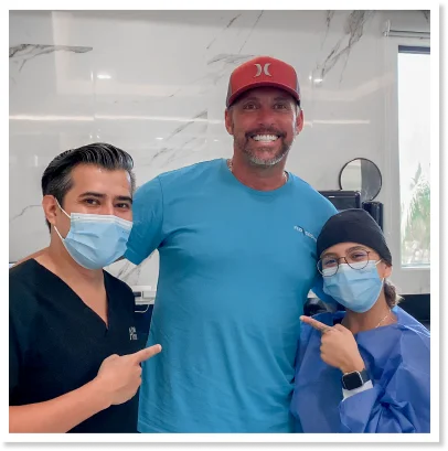 happy patient with A1 Smile Design dental specialists