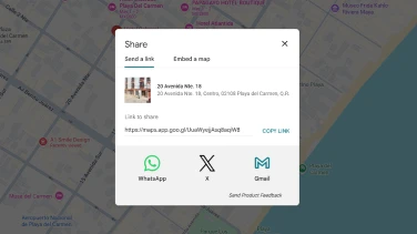 Pin of Google for your reservation for your dental vacation